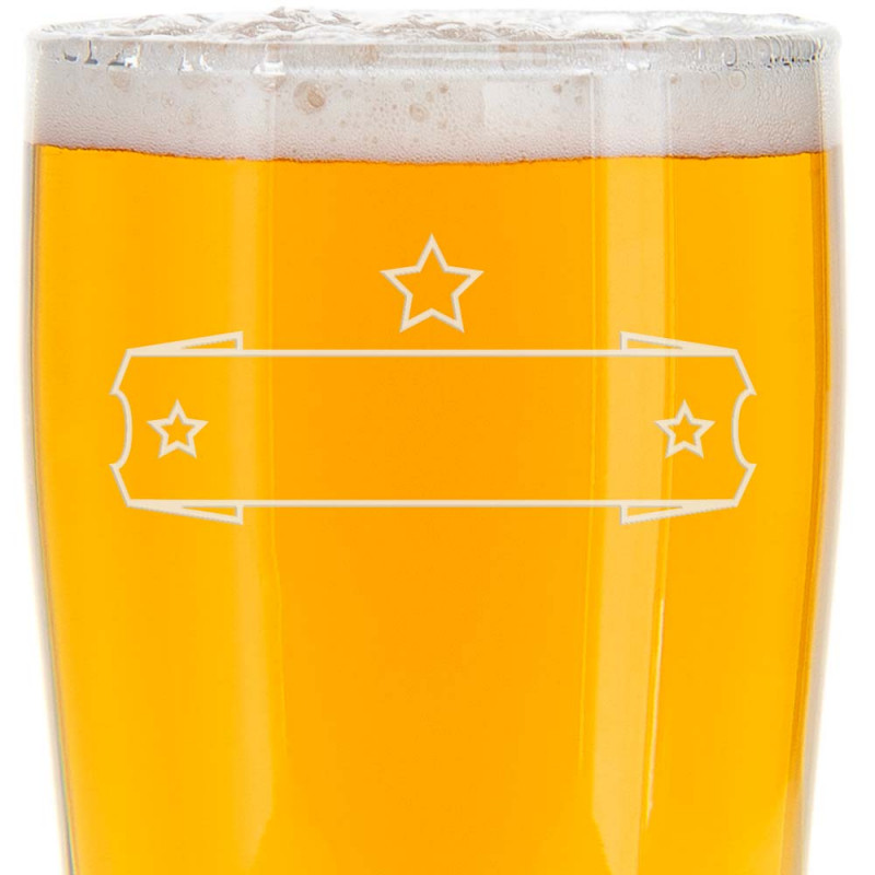 Verre à bière bistro personnalisé