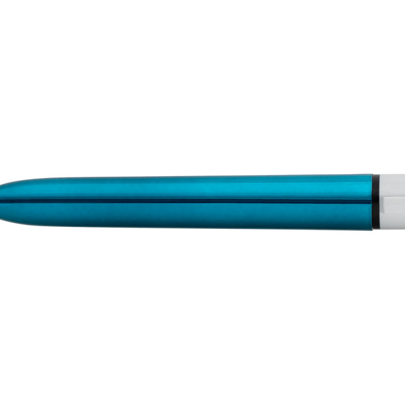 Stylo 4 couleurs Bic bleu personnalisé