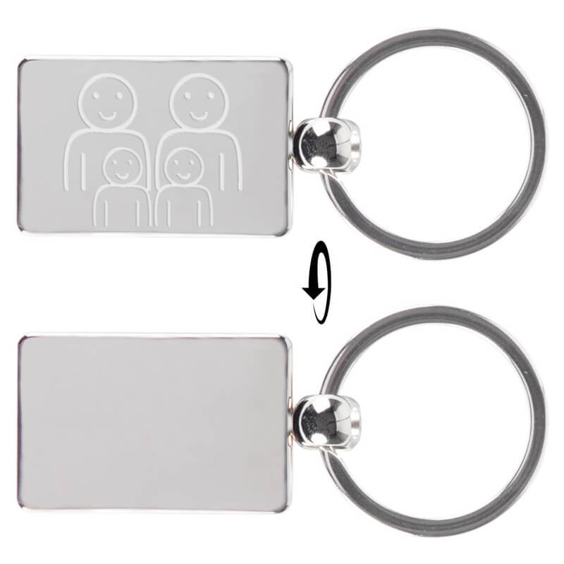 Porte clé famille personnalisé