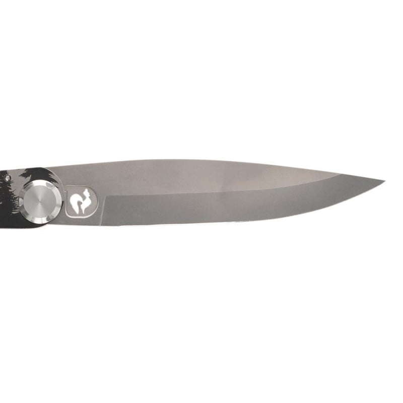 Couteau de poche forêt personnalisé