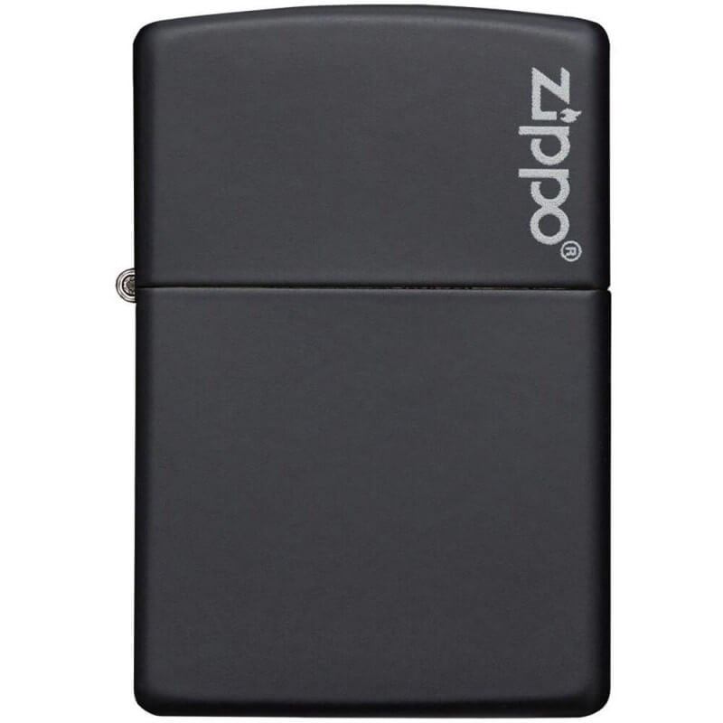 Briquet Zippo noir papa gravé