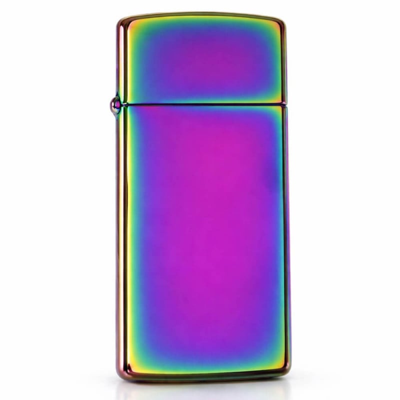 Briquet Zippo spectrum slim gravé