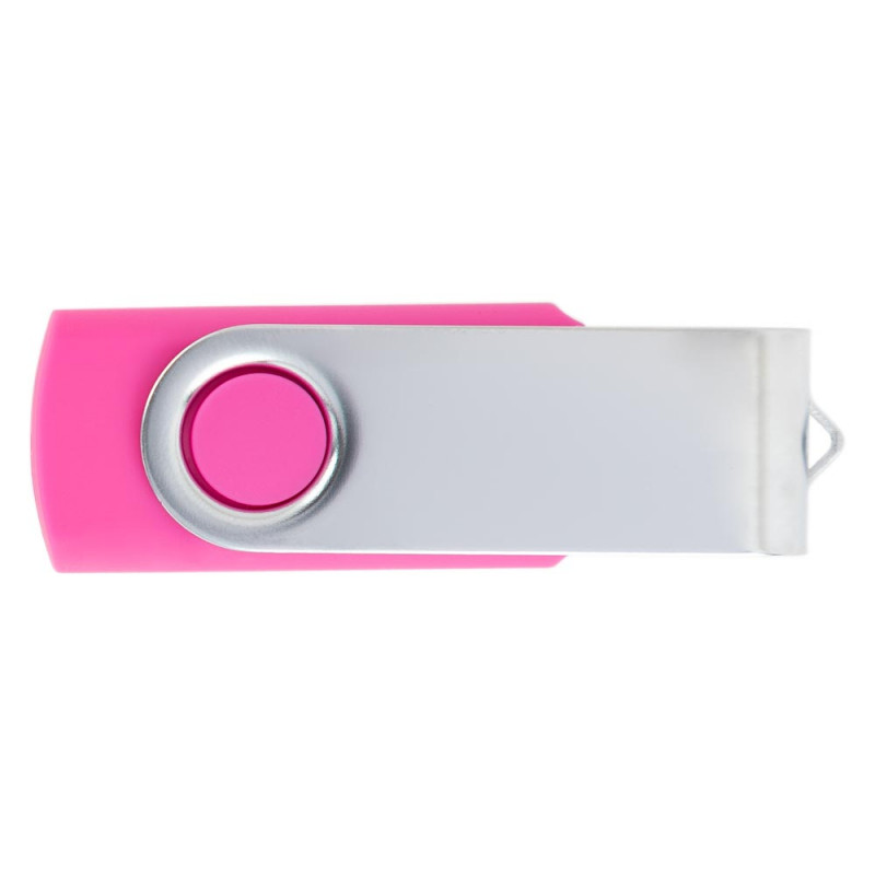 Clé USB rose personnalisé gravé