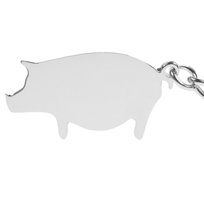 Porte clé cochon personnalisé